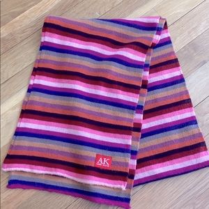 Anne Klein winter scarf pink/red multi